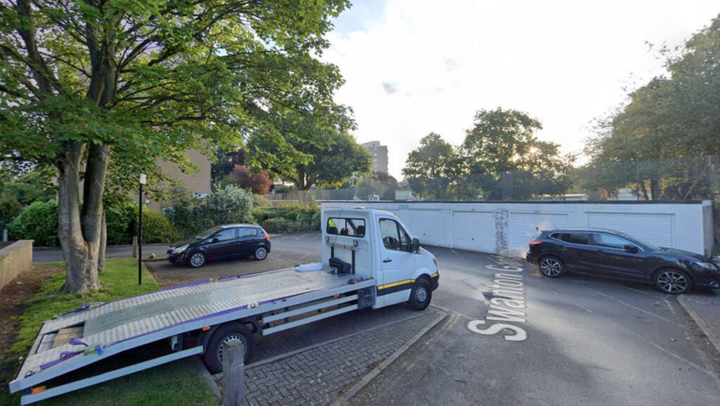 Site D: Swanton Gardens site photo